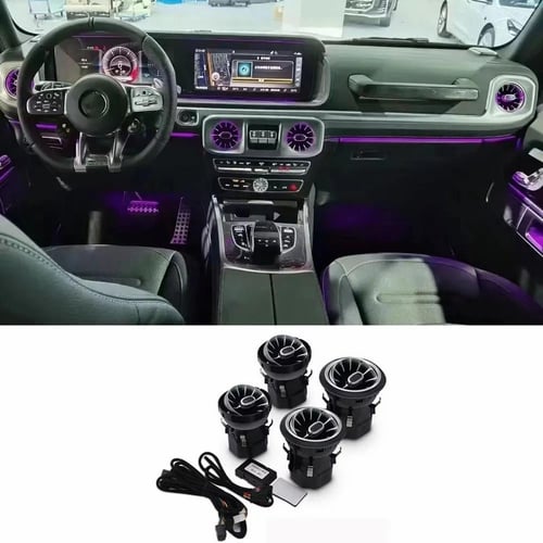 8/64 لون LED هوابات فتحات مكيف لمرسيدس بنز G-Class...
