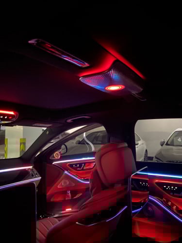 ضوء ليد داخلى لمرسيدس بنز S-Class W223 (يتوفر بالط...
