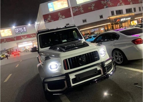 مصد هواء أمامى من الكاربون فايبر لمرسيدس