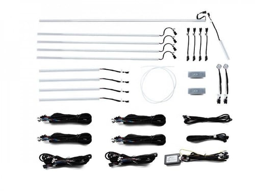 طقم إضائة ليد داخلى متعدد الالوان ل BMW (يتوفر بال...