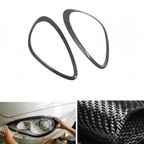 شريط لاصق للمصابيح الامامية من الكاربون فايبر لبور...