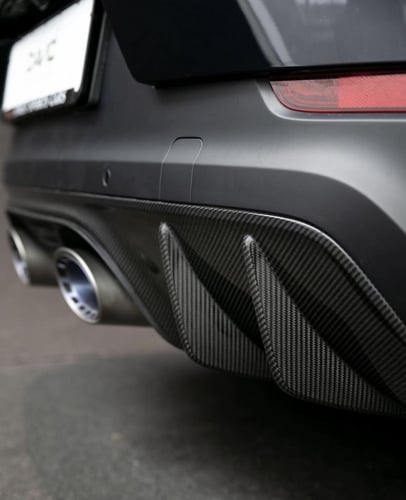 دفيوزر خلفى من الكاربون فايبر لبورش كاين (يتوفر با...