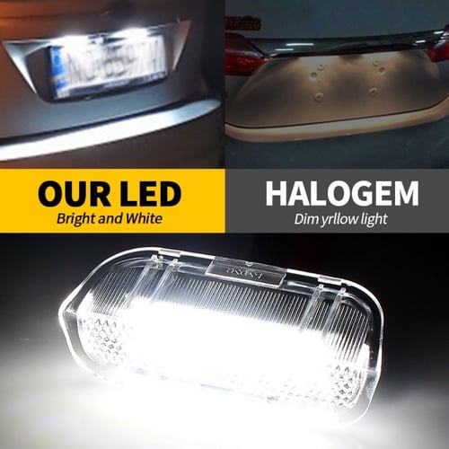 لمبات اللوحة ليد أبيض لسيارة بورش كاين 2011_2018