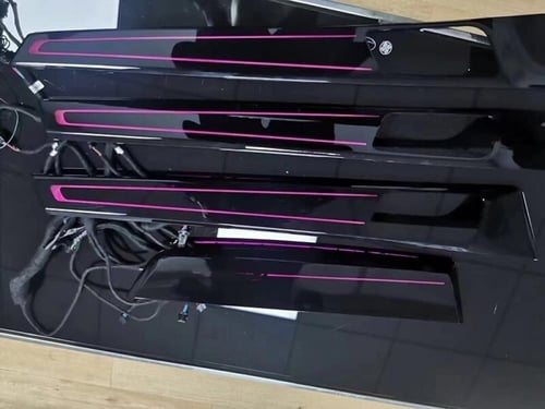 طقم إضاءة داخلى ليد 7 ألوان لبورش باناميرا (يتوفر...