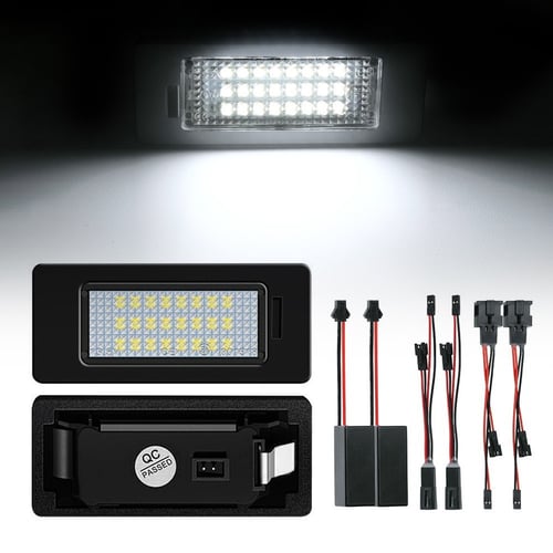 اثنان قطعة إضافة ليد للوحة الترخيص الخلفية لبورش ك...