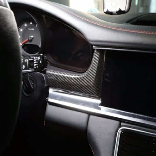 شريط لاصق للطابلوه الامامى من الكاربون فايبر لبورش...