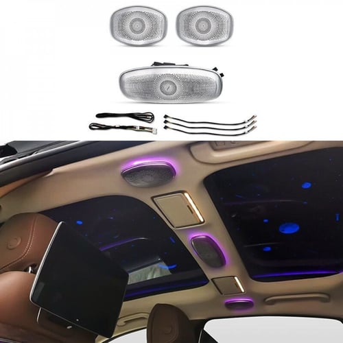 إضائة ليد لفتحة مكيف الهواء والسماعات لمرسيدس بنز...