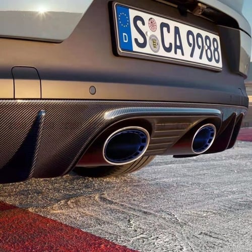 دفيوزر خلفى من الكاربون فايبر لبورش كاين (يتوفر با...