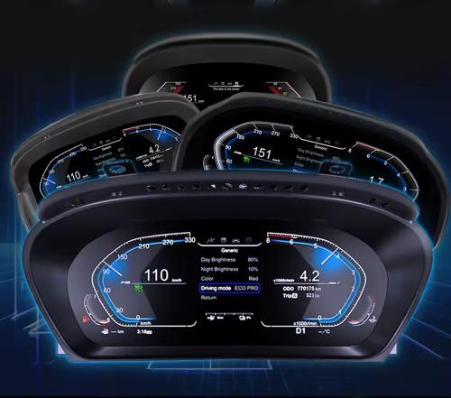 عدادات ديجيتال بشاشة كاملة M Performance مخصص لسيا...