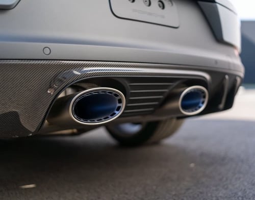 دفيوزر خلفى من الكاربون فايبر لبورش كاين (يتوفر با...