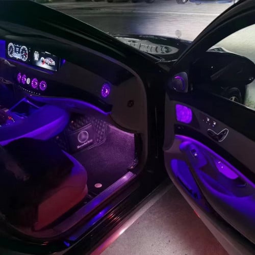 إضائة ليد لفتحة مكيف الهواء والسماعات لمرسيدس بنز...