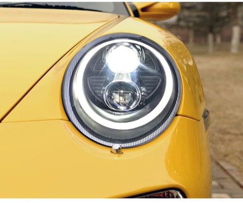 مصابيح ليد أمامية زينون لبورش موديلات 2005-2009 (ي...