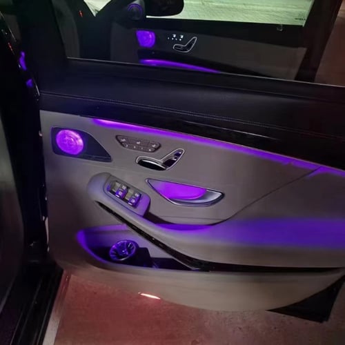 إضائة ليد لفتحة مكيف الهواء والسماعات لمرسيدس بنز...