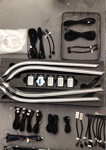 10 ألوان داخلية ليد لرينج روفر (يتوفر بالطلب)