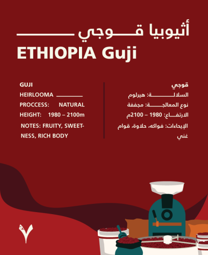محمصة سبعة جرام - اثيوبيا قوجي