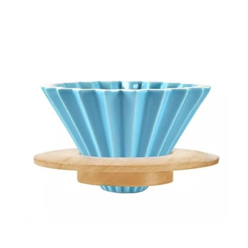 قمع الترشيح V60 مطابق لـ اوريقامي مع قاعدة - مقاس...