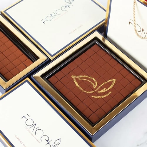 شوكولاته فيونسيه بالكراميل كيوبس