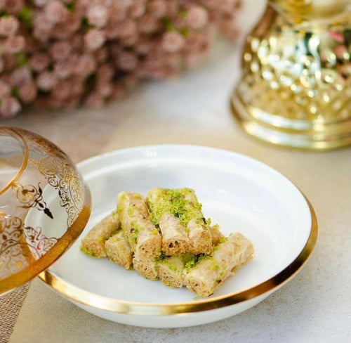 بقلاوة المذاق العربي صغير