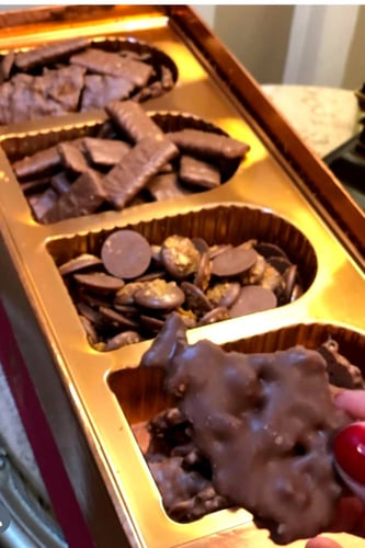 شوكولاته فهدة كرسبي وسط