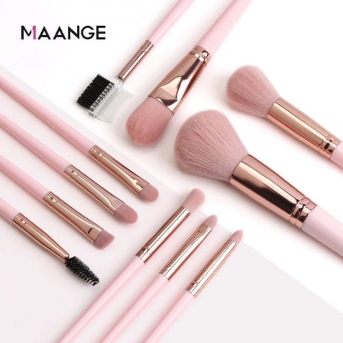 طقم 11 فرشة ميك اب مع محفظة