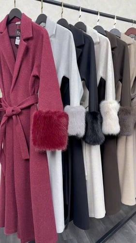 فروة شتوية مع فرو