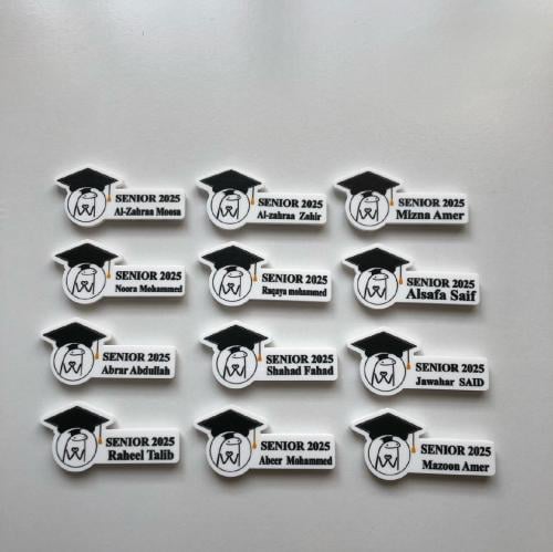 بروش تخرج بالاسم