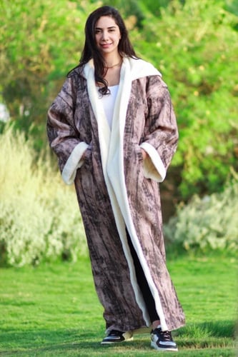 فروة شتوية نسائي انيقة باللوان مختلفه