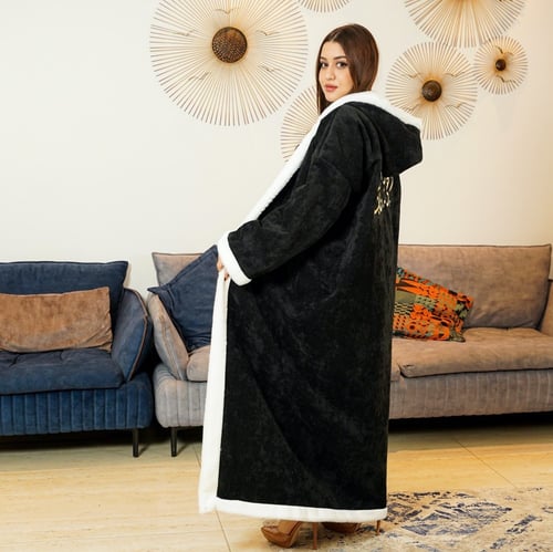 فروة كلاسك اسود