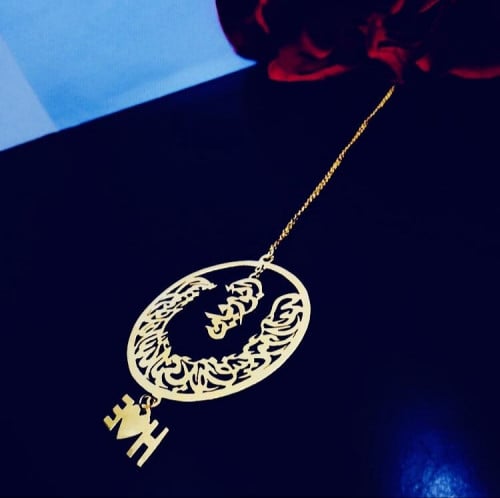 تعليقة سيارة استوداعية اسم واحرف حسب طلبك