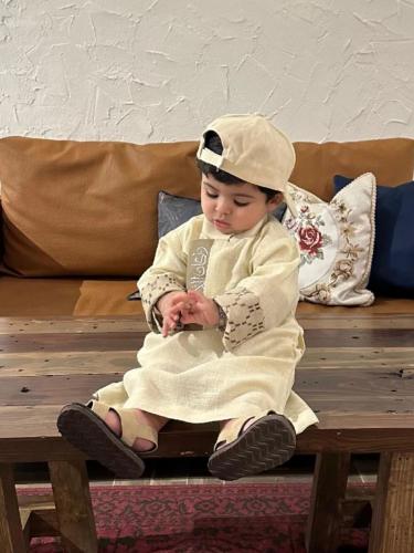 ثوب اطفال بالاسم