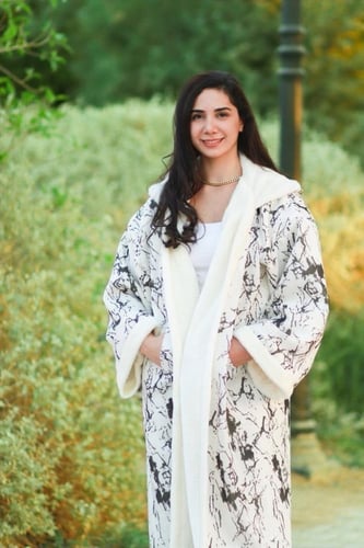 فروة شتوية نسائي انيقة باللوان مختلفه