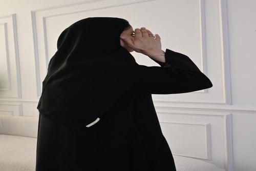 طرحة + نقاب ( كوري ) tarha