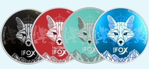 وايت فوكس اظرف نيكوتين نعناع حار White Fox Nicotin...