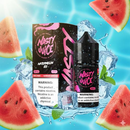 نكهة ناستي سولت بطيخ ايس - Nasty Juice Saltnic Wat...