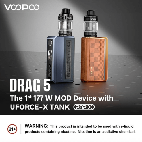 جهاز فوبو دراق 5 voopoo drag 5 kit