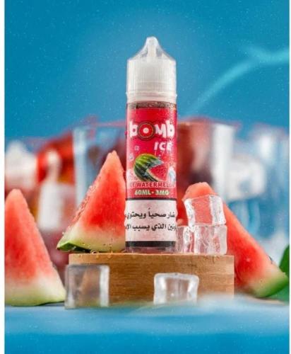 نكهة فيب بومب بطيخ بارد - Bomb Ice WATERMELON 60ml...