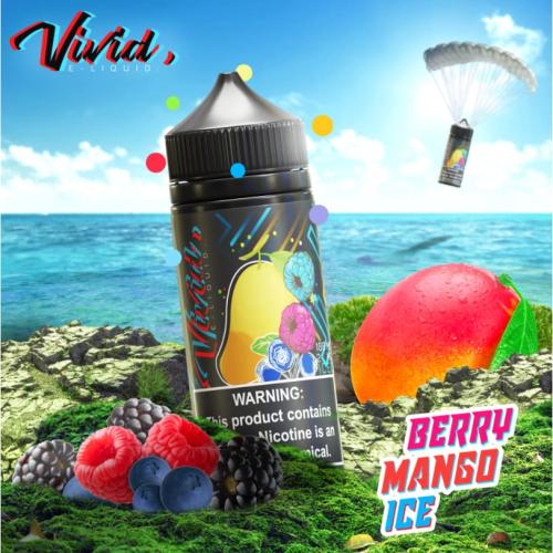 نكهة فيفيد توت مانجو ايس 100ml VIVID Berry Mango i...