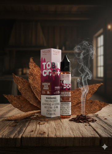 في قود توباكو بلس امريكان باك وودز سولت - VGOD Tob...
