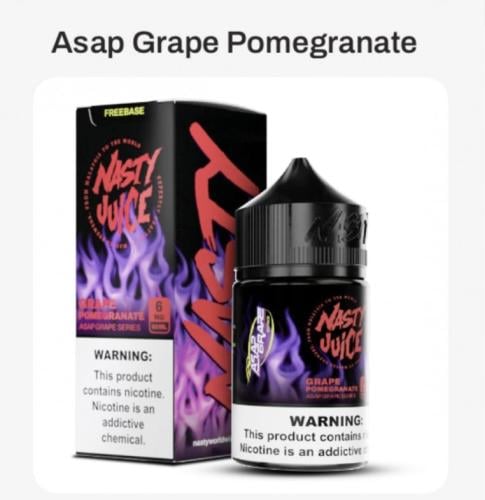 نكهة فيب ناستي عنب رمان NASTY GRAPE POMEGRANATE 60...