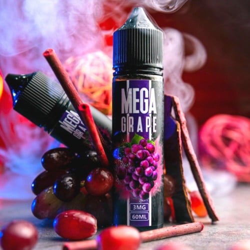 نكهة فيب ميجا عنب - MEGA VAPE GRAPE - 3MG/ 60ML