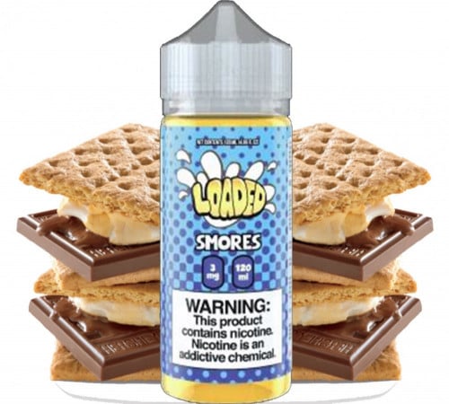 نكهة لوديد الشهيرة سمورس - 120 مل Loaded Smores 12...