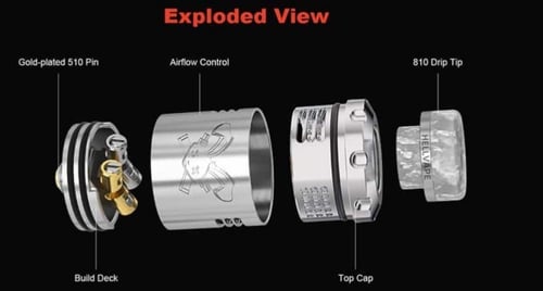 تانك ديد رابيت 3 Dead Rabbit 3 RDA من شركة Hellvap...