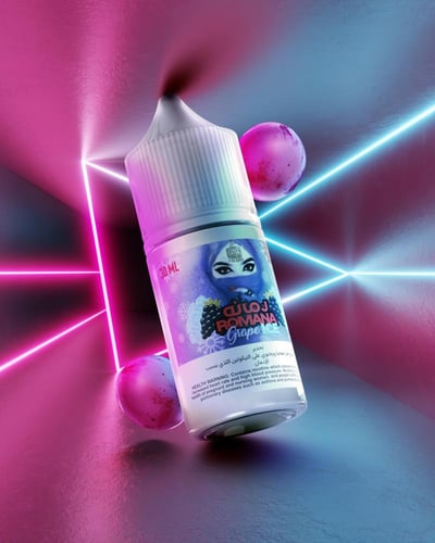 نكهة سولت رمانه عنب ايس Romana Grape Ice