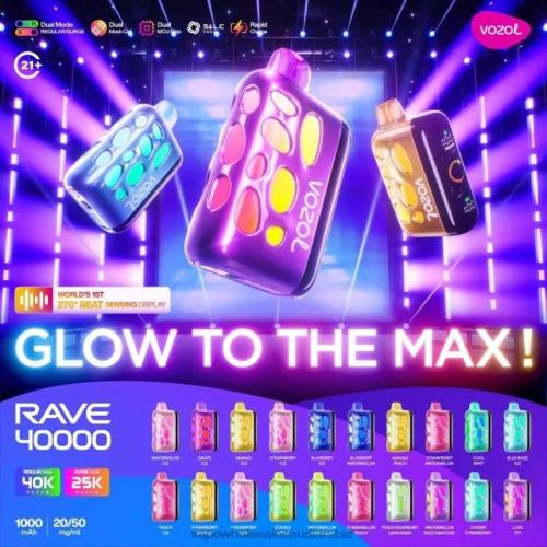 فوزول ريف 40K سحبة VOZOL RAVE 40K Puffs