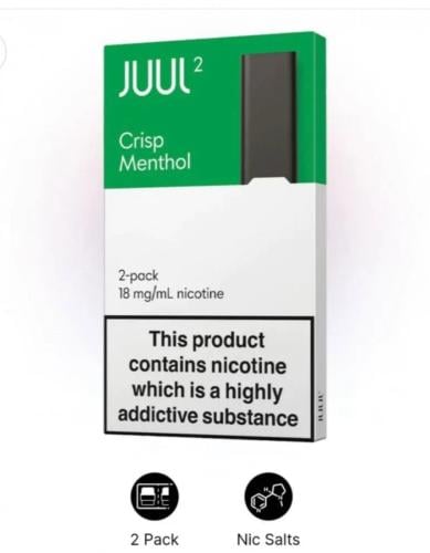 بودات جول كرسيب مانثول الاصدار الثاني Juul 2 Crisp...
