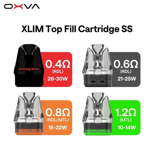 بودات اكسلم برو 2 دي ان اي - PODS OXVA Xlim Pro 2...