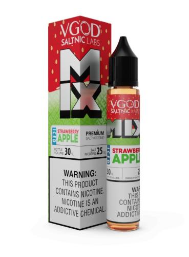 نكهة سولت في قود فراولة تفاح ايس - Vgod Strawberry...