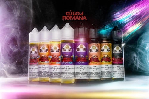 نكهة فيب رمانه خوخ ايس Romana Peach Ice