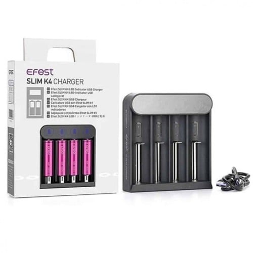 شاحن بطاريات ايفست Efest Slim K4 Charger