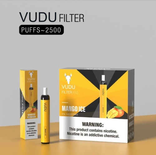 سحبة فودو مانجو ايس 2500 مع الفلتر VUDU mango ice